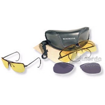 Kit de lunettes Winchester avec trois verres