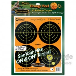 4-Inch Fluorescent Orange Shooting Targets (10 Pack)
