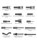 Kit de 17 puntas para destornillador Wheeler
