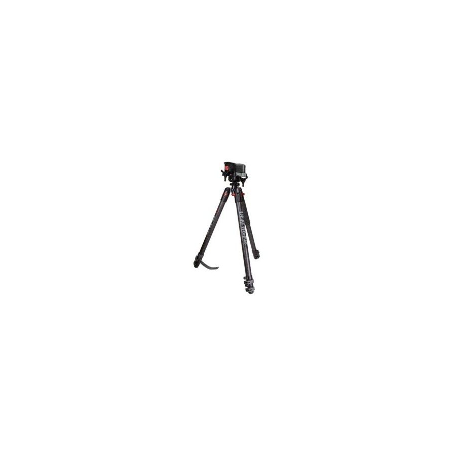 Trépied DEATHGRIP Bog Pod en aluminium noir, hauteur réglable