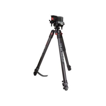 Trépied DEATHGRIP Bog Pod en aluminium noir, hauteur réglable