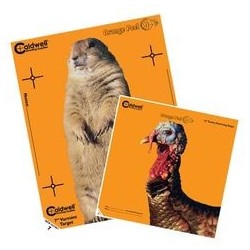 7" Fluorescent Orange Shooting Targets (10 Pack) Animal