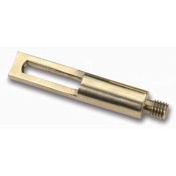 10/32 (9mm) Male Thread Brass Cleaning Patches for Reloading and Shooting