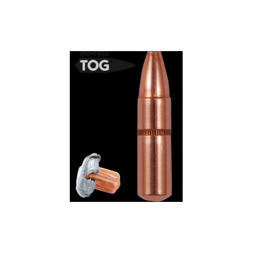 Cartouches Brenneke Cal. .30-06 Spr. 10,7g/165gr TOG® - Précision et Puissance pour la Chasse au Gros Gibier