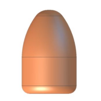 Pointe Cal. 9mm-115-RN Cuivrées 500 unités Frontier