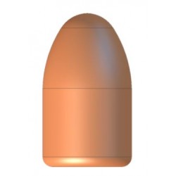 9mm 135 Grain RN Copper-Plated Frontier Bullets (750 Count)
