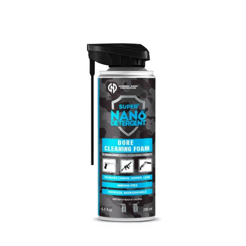 NANO 400ml Bore Cleaning Foam Aerosol for Hunting, Shooting, and Reloading