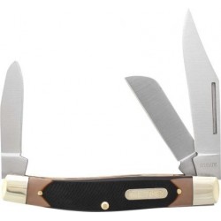 Old Timer Brown and Black Multi-Function Hunting and Reloading Knife