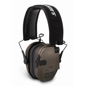 Casque Électronique Walker's Razor Slim GWP-RSEM-FDE - Couleur Flat Dark Earth - Protection Auditive NRR 23 dB
