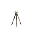 Trépied Bog Pod DEATHGRIP Camouflage Foncé en Aluminium, Hauteur Ajustable
