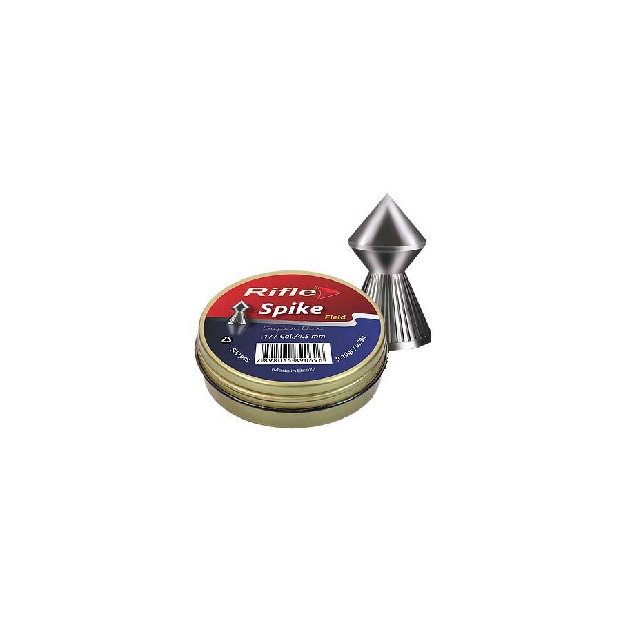 Spike Field 4.5mm (.177) 0.59g Pellet Shot for Hunting, Shooting, and Reloading