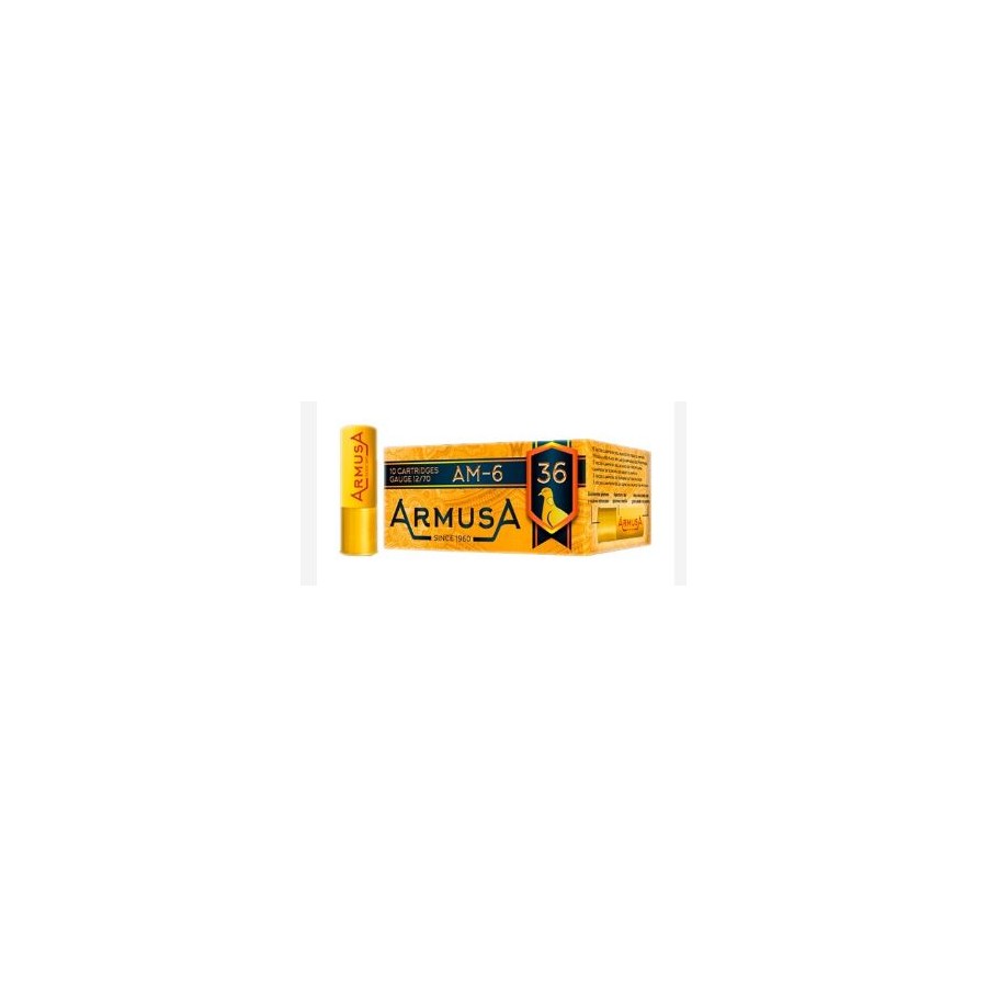 Cartouches Armusa AM6 Cal. 12 Chasse 36gr. N° 7,5 180 unités