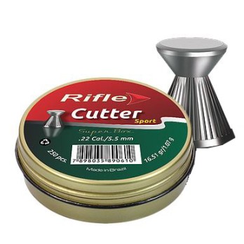 Cutter Sport Series Pellets Caliber 5.5mm, 1.07g .22