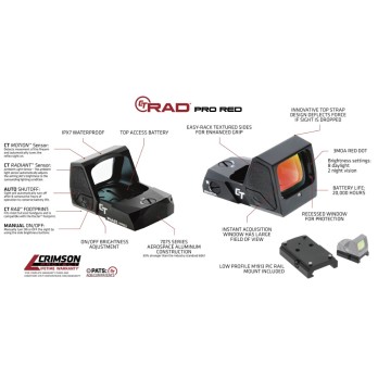 Red Dot CT RAD PRO (Rouge) Crimson Trace