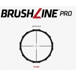 Visor Brushline Pro 4-12x40 Plex Crimson Trace