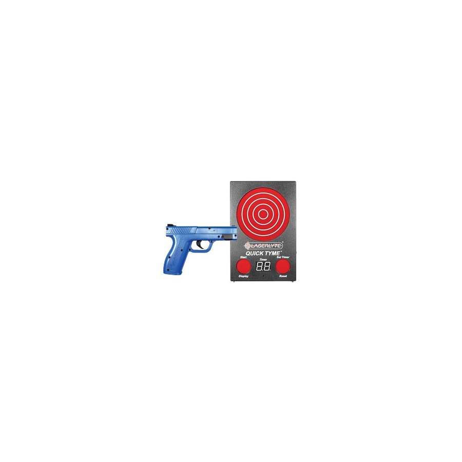 Cible et pistolet dentraînement Quick Time Laserlyte