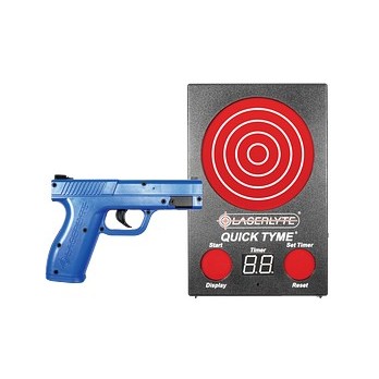 Cible et pistolet dentraînement Quick Time Laserlyte