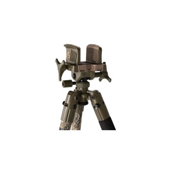 Trépied DEATHGRIP Bog Pod en Aluminium Camouflage, Hauteur Ajustable