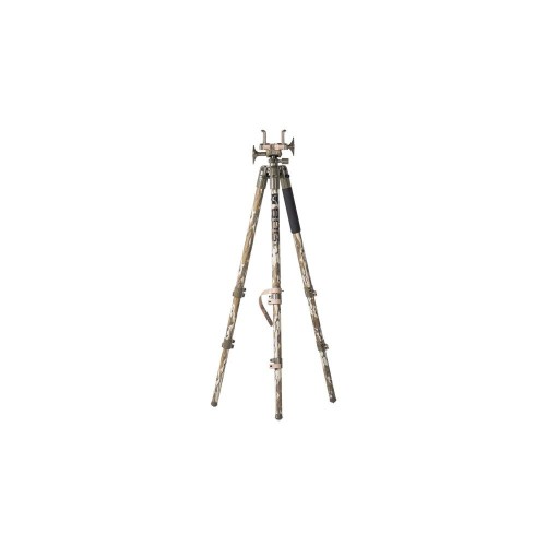 Trépied DEATHGRIP Bog Pod en Aluminium Camouflage, Hauteur Ajustable
