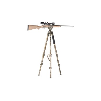 Trépied DEATHGRIP Bog Pod en Aluminium Camouflage, Hauteur Ajustable
