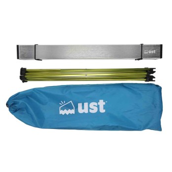 Table de camping pliante UST pour chasse, tir et rechargement de munitions
