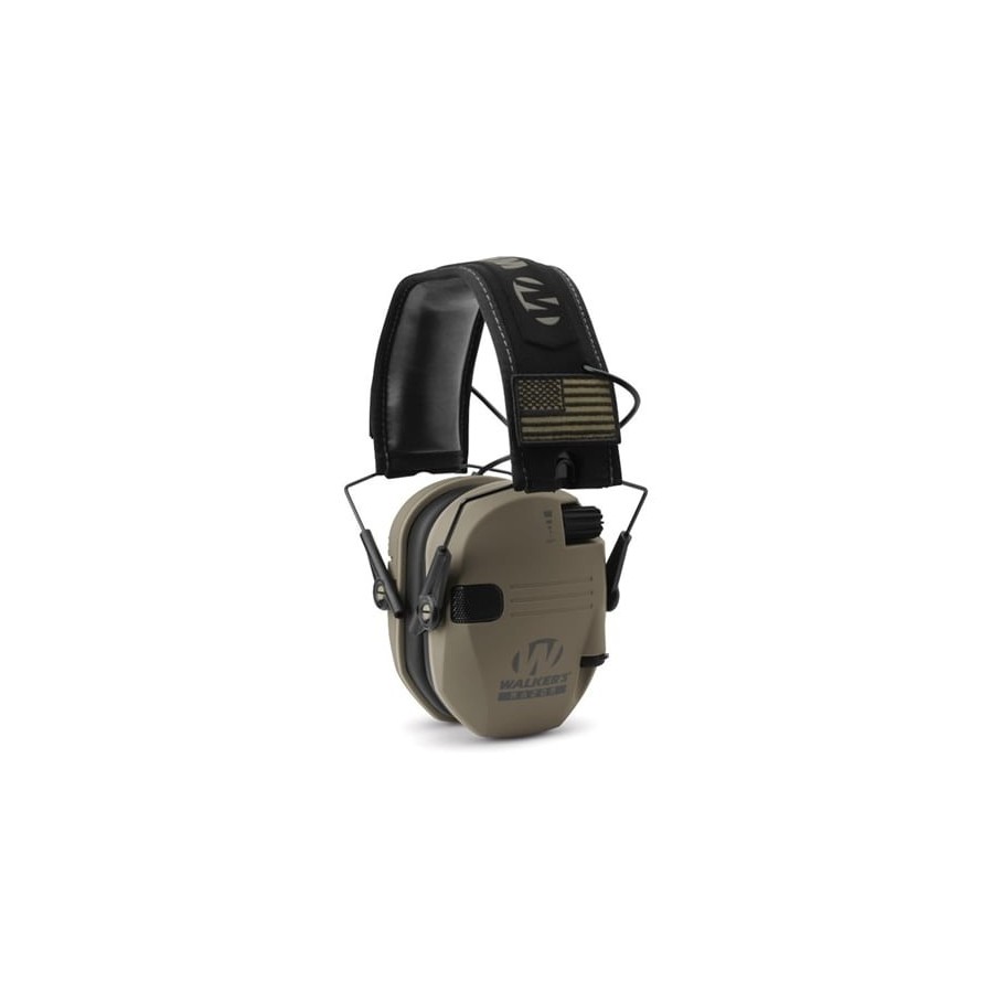 Razor Slim Electronic Hearing Protector - Walker's Game Ear Electronic Shooting Muff