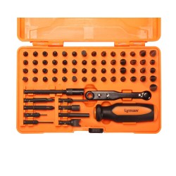Lyman 68-Piece Reloading and Gunsmithing Screwdriver Set