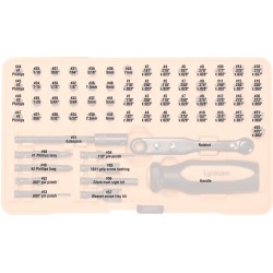 Lyman 68-Piece Reloading and Gunsmithing Screwdriver Set