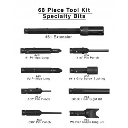 Lyman 68-Piece Reloading and Gunsmithing Screwdriver Set