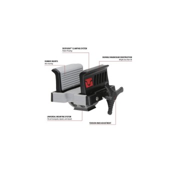 Tête de Support Deathgrip Bog Pod pour Tir et Rechargement
