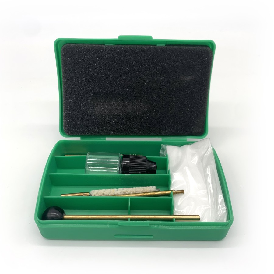 Kit de nettoyage plastique Cal. 22 Vert Headshot