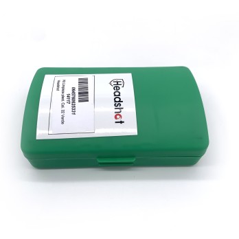 Kit de nettoyage plastique Cal. 22 Vert Headshot