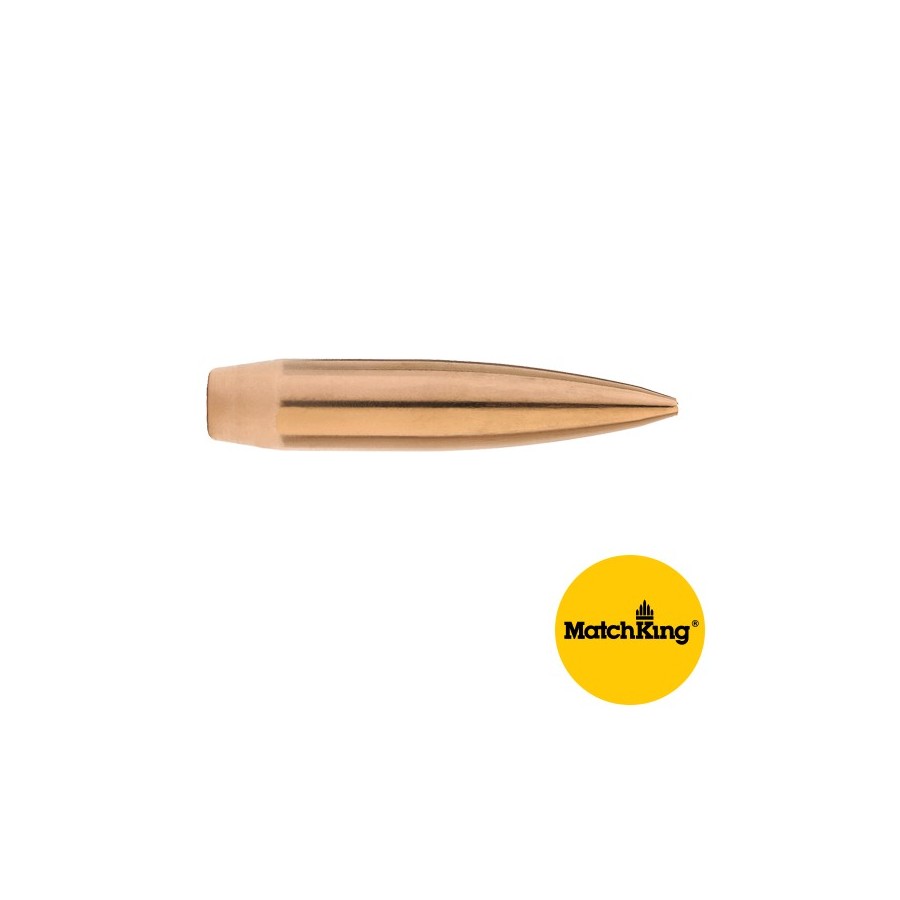 .243/6mm Caliber 107-Grain HPBT Sierra MatchKing Bullets for Precision Reloading