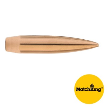 .243/6mm Caliber 107-Grain HPBT Sierra MatchKing Bullets for Precision Reloading
