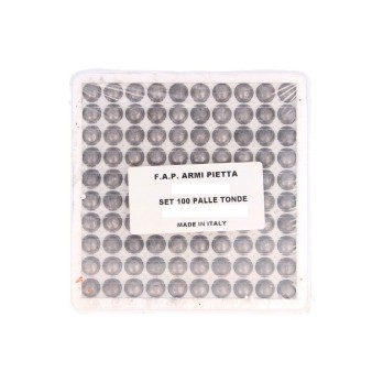 .322 Caliber Pietta Lead Balls Blister Pack of 100 Units