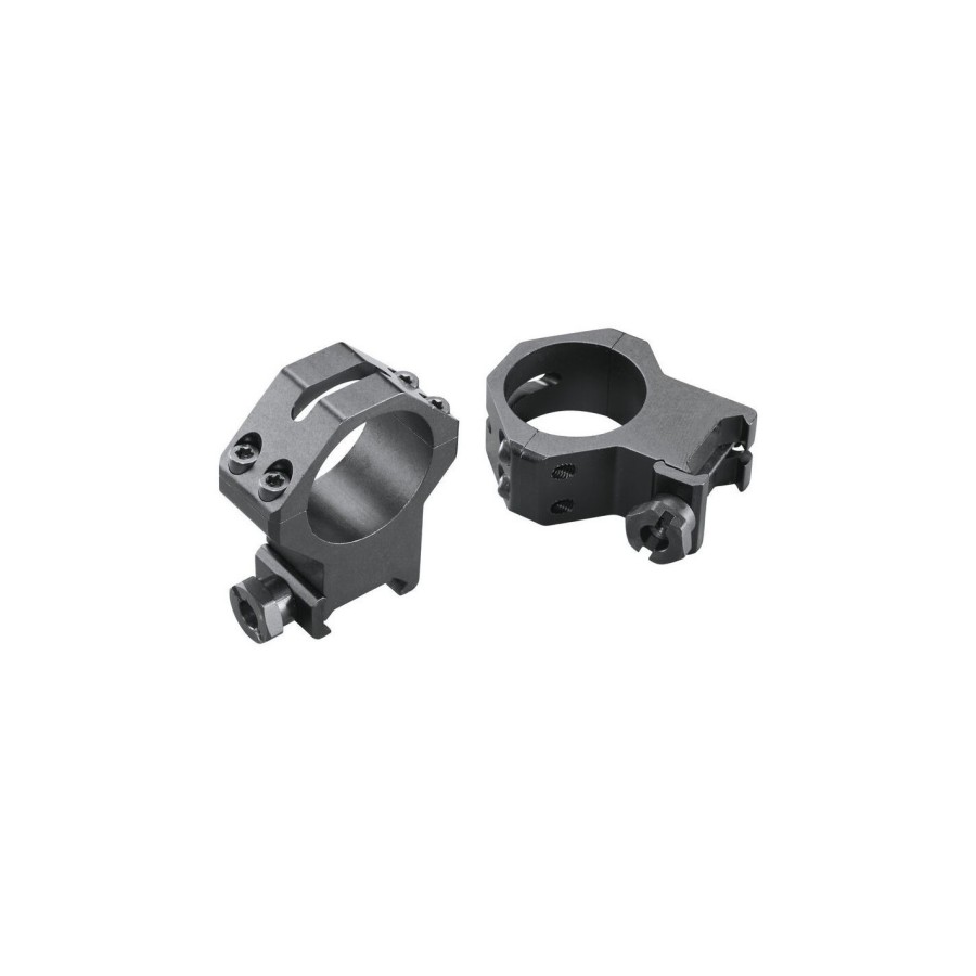 Anneaux Tactical 30mm Basse Noire Mate