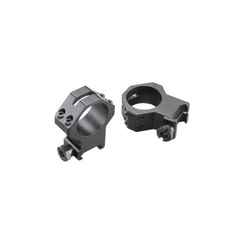 Anneaux Tactical 30mm Basse Noire Mate