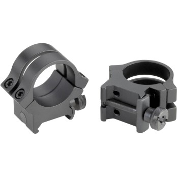 Anneaux Quad Lock. 1 pouce Hauteur Noir Mat
