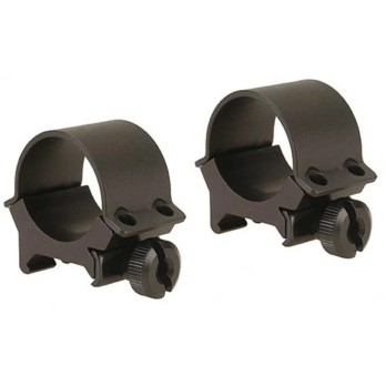 Anneaux démontables 1" Noir Mat pour optique 42-44 mm