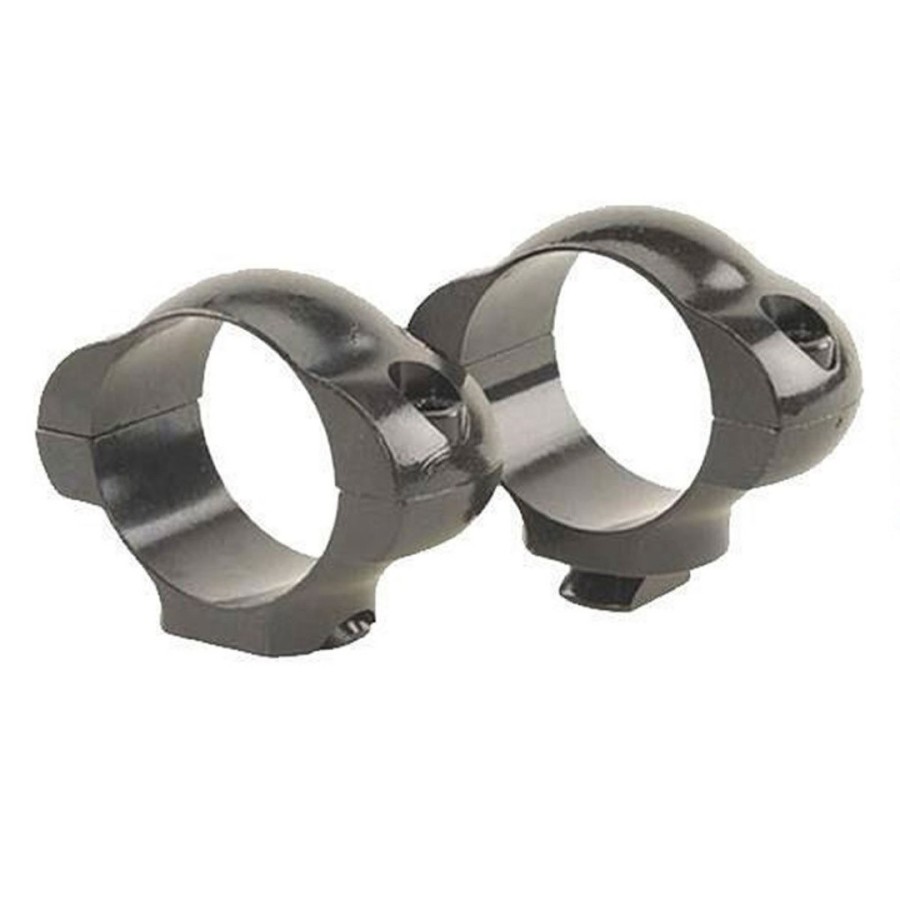 Grand Slam 1" Low Black Rifle Scope Rings