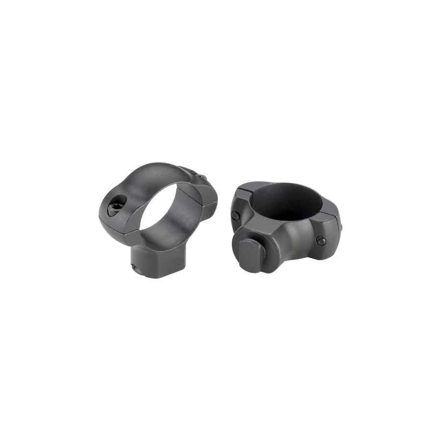 Grand Slam 1" Half Black Rifle Scope Rings