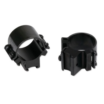 .22 Caliber 1" Black Scope Rings for 36mm Lens