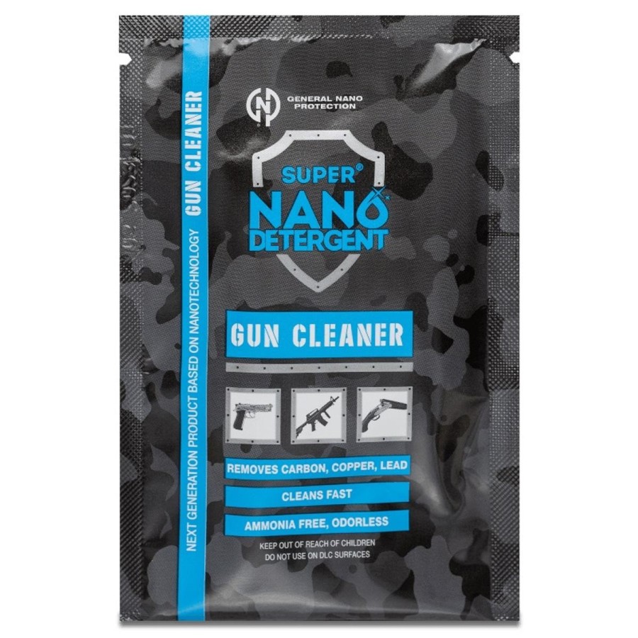 Lingettes Gun Cleaner NANO pour Nettoyage d'Armes à Feu - Pack de 10 unités