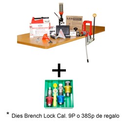 Prensa Challenger Breech Lock  Kit + Die Breech Lock Cal. 9mm Gratis