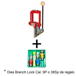 Prensa Challenger Breech Lock + Die Breech Lock Cal. 38 Sp Gratis