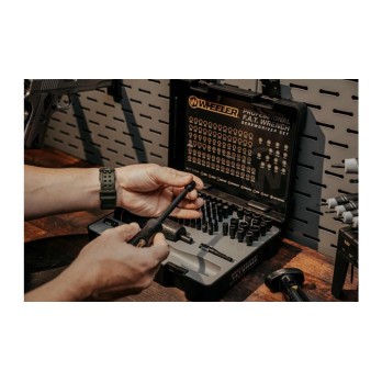 Tournevis à pression Wheeler et accessoires 100 pièces pour chasse, tir et rechargement de munitions