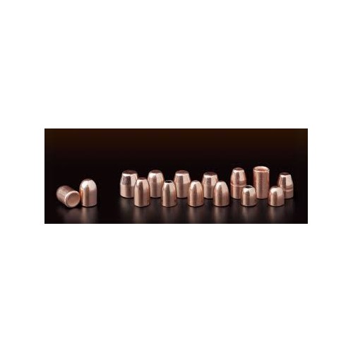 CamPro 9mm (.356) 124gr RN FCP Copper-Plated Bullets - Box of 500 Units