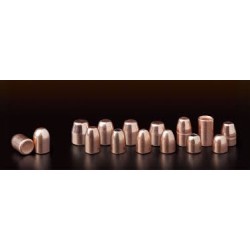 Puntas Cal. 9mm (.355) RED-125 RN FCP Cobreada 1000 uni. CamPro