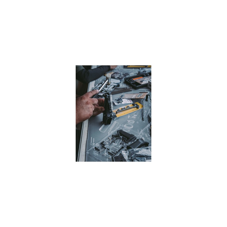 Tapis de Maintenance pour AR - Entretien, Tir et Rechargement de Cartouches