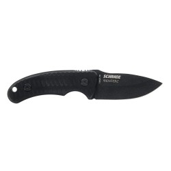 Cuchillo fijo negro Wolverine mini SCHRADE